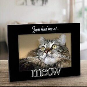 🌕 Malden International Designs Expressions "You Had Me at Meow" picture frame